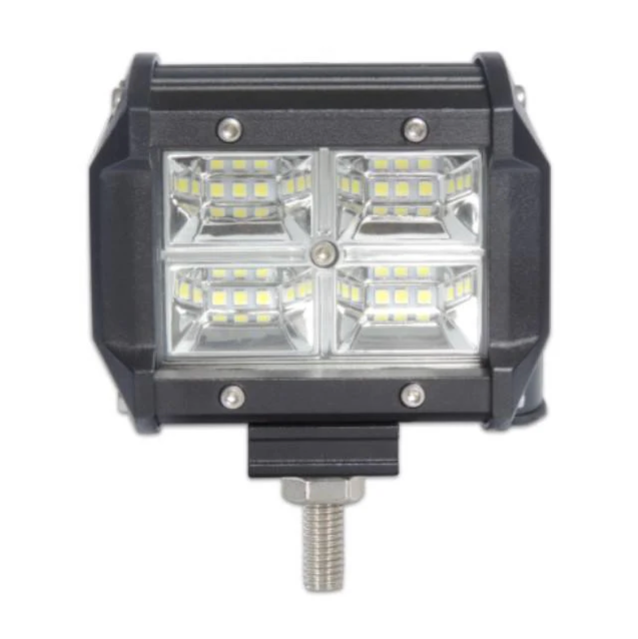 4" LED Light Bar 3 Row ETI LED 18W (Pair)