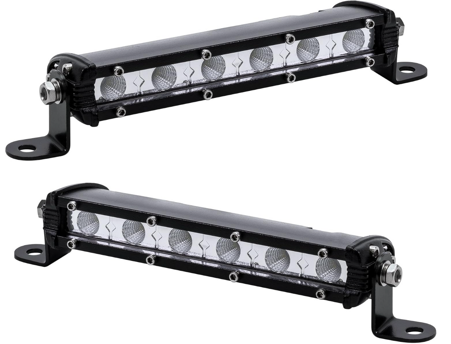 7" LED Light Bar- CREE LED 18W Spot Beam Pattern