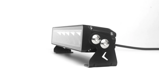 LED Light Bar 21.5" | 100W | Blacked-Out Design with Position Light | Screwless Frame | 10+24PCS HGL SMD Pattern Lumen LED