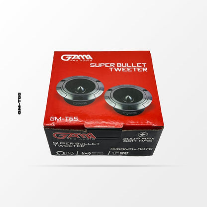 GAMA 3" Super Bullet Tweeter (Silver) — Built‑in Crossover, 4Ω