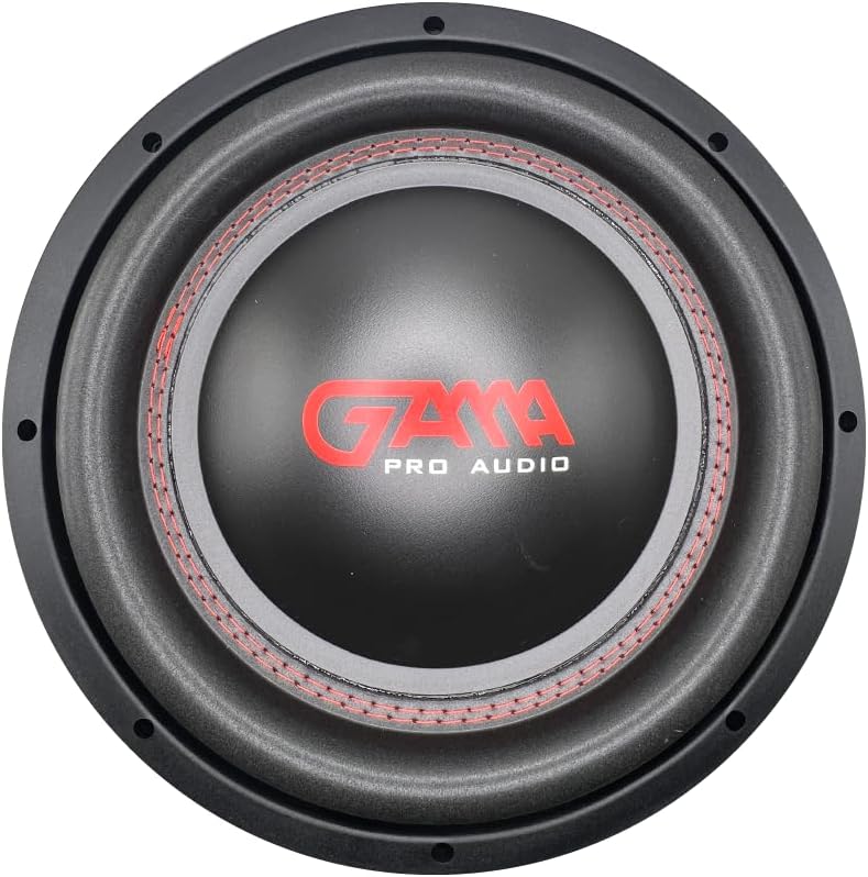 GAMA 12" High‑Performance Subwoofer — 1600W Max / 800W RMS, Dual Voice Coil