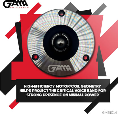 GAMA FE‑D6.4 6.5" Midrange Loudspeakers — High‑Efficiency, 4Ω (2‑Pack)