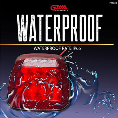 16‑LED Tail/Brake/Reverse – Jeep Style