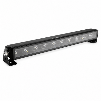 LED Light Bar 21.5" | 100W | Blacked-Out Design with Position Light | Screwless Frame | 10+24PCS HGL SMD Pattern Lumen LED