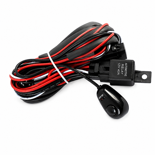 LED Light Wiring Harness – On/Off Switch with LED Indicator | 2.5 Meter Cable