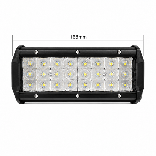 7" LED Light Bar – Three Row ETI LED 36W