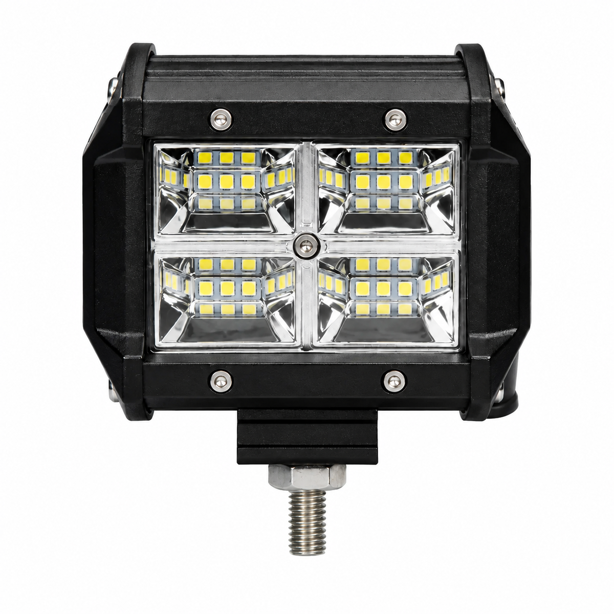4" LED Light Bar 3 Row ETI LED 18W (Pair)