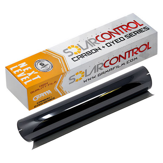 SOLARCONTROL Premium Window Tint Film — 20" × 100 FT (Dyed, Residential/Commercial)