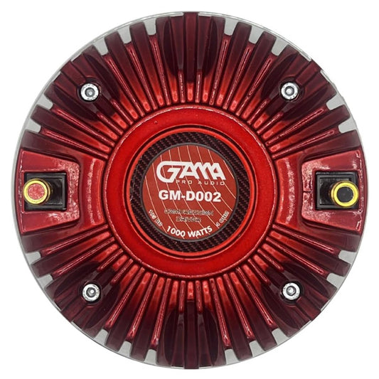 2" Titanium Compression Driver - 1000W Max, 500W RMS, High-Power Audio Performance, 4-Ohm, Durable Pro Tweeter