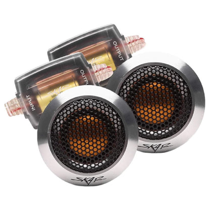 1" Dome Tweeter Set with 12dB Crossover – 50W RMS, 240W Max, Pair