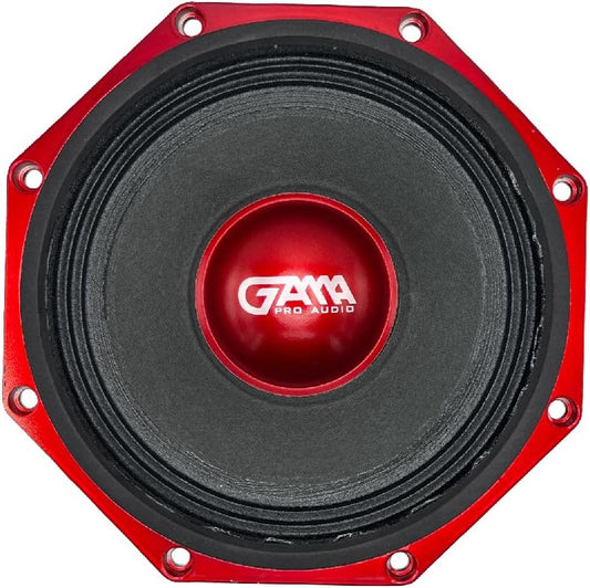 8" High-Performance Midrange Octagonal Speaker – 1200W Max, 800W RMS, 4-Ohm for Car & Truck Audio