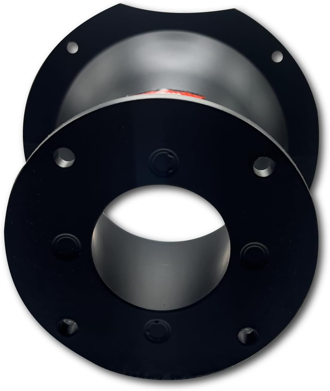 GAMA Audio Aluminum Horn Flare, 2" Throat, 176×158×133 mm, Silver – For 2" Compression Drivers