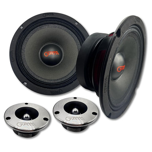 GAMA FE‑D8.4 8" Midrange Loudspeakers — High‑Output, 4Ω (2‑Pack)