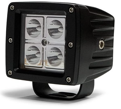 4" LED Work Light 16W 4D Reflector (Pair)