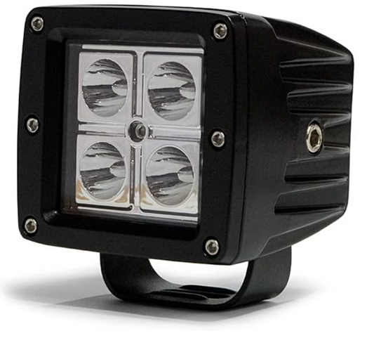 4" LED Work Light 16W 4D Reflector (Pair)