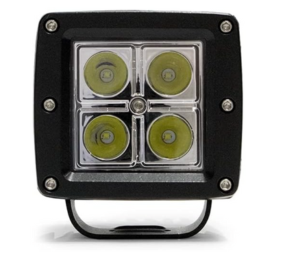 4" LED Work Light 16W 4D Reflector (Pair)