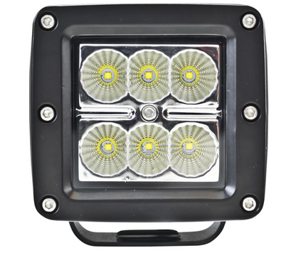 4" LED Work Light 24W Spot Beam (Pair)