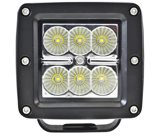 4" LED Work Light 24W Spot Beam (Pair)