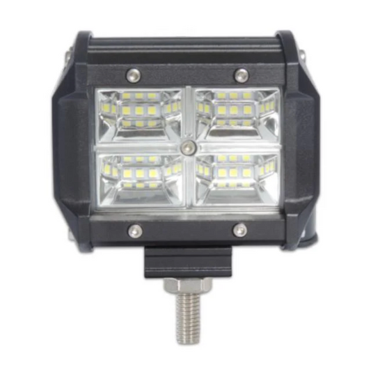4" LED Light Bar 3 Row ETI LED 18W (Pair)
