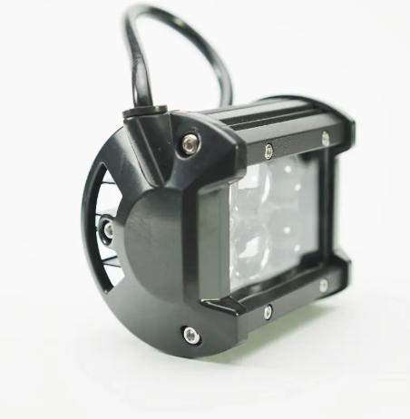 4" LED - 4D Lens 18W Spot Beam Pattern (Pair)
