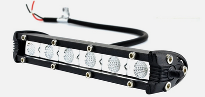 7" LED Light Bar- CREE LED 18W Spot Beam Pattern