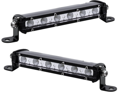 7" LED Light Bar- CREE LED 18W Spot Beam Pattern