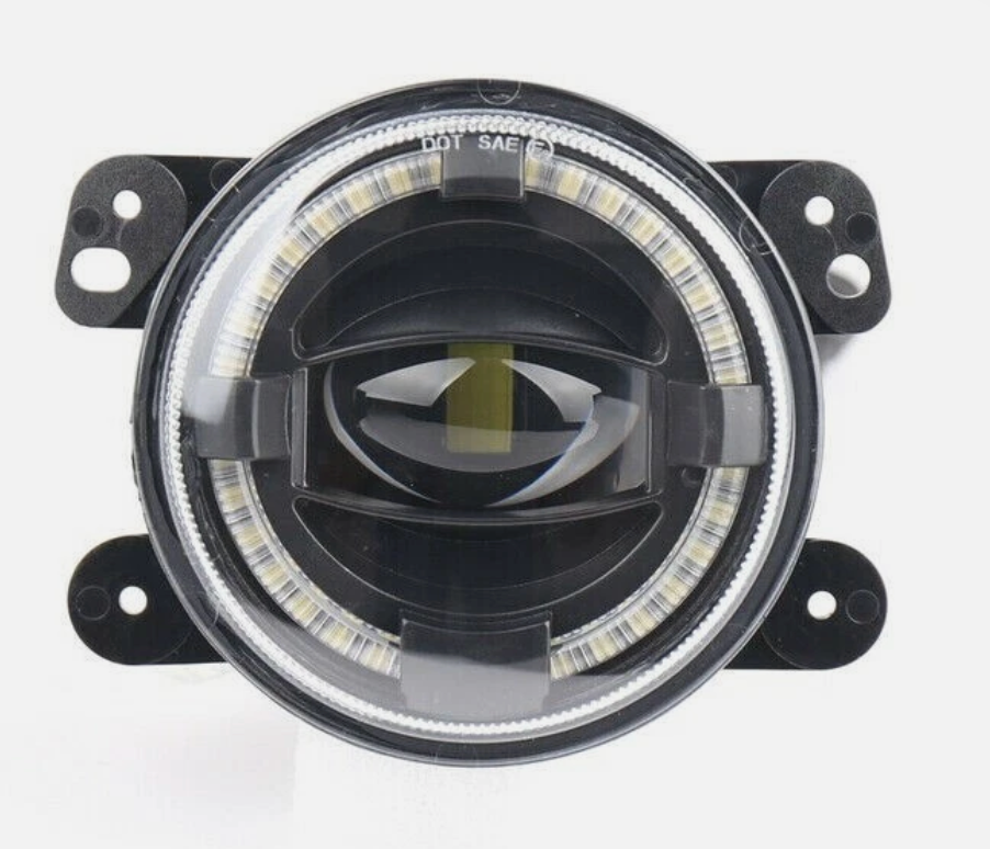 LED Fog Light with DRL – 4" | 18W | 1500LM | Pair