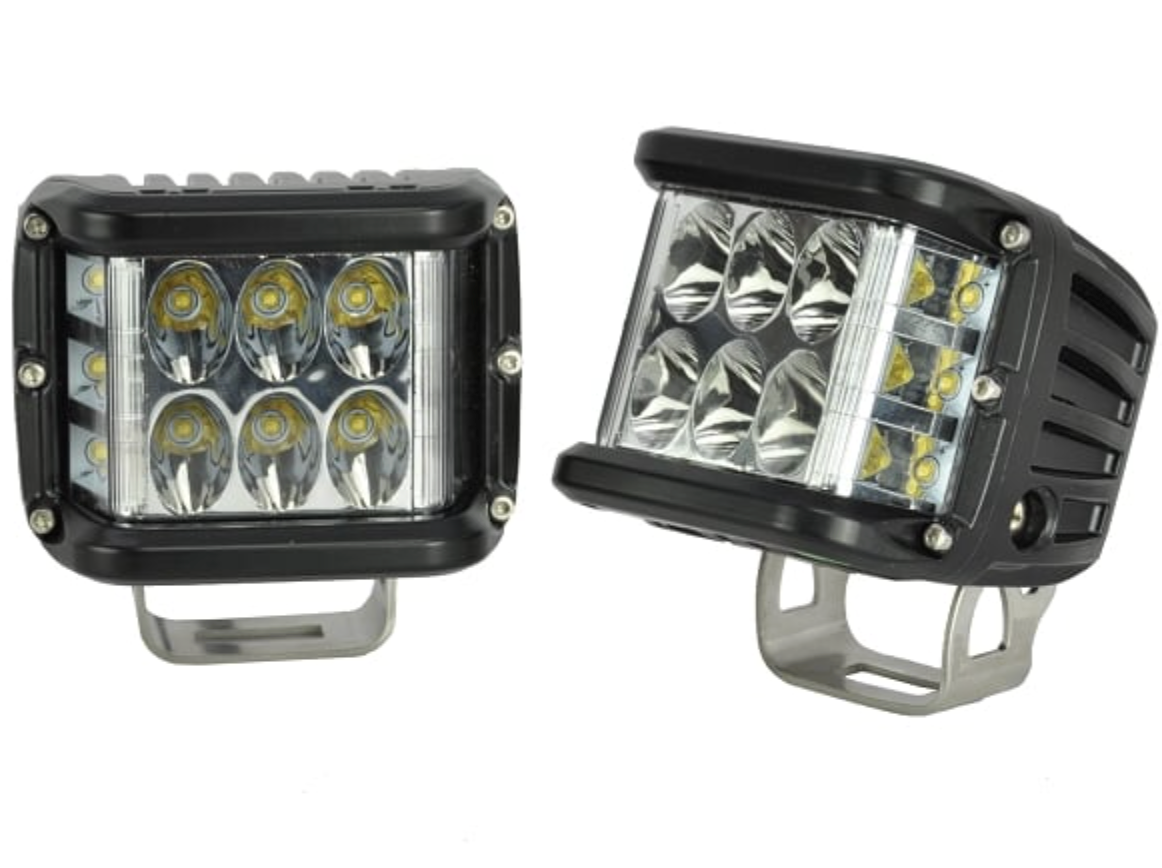4" Dual Side Shooter LED Work Light 36W (Pair)