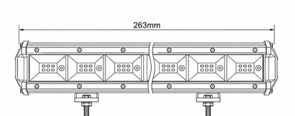 10.5" LED Light Bar – 36W  36PCS LED  3600LM