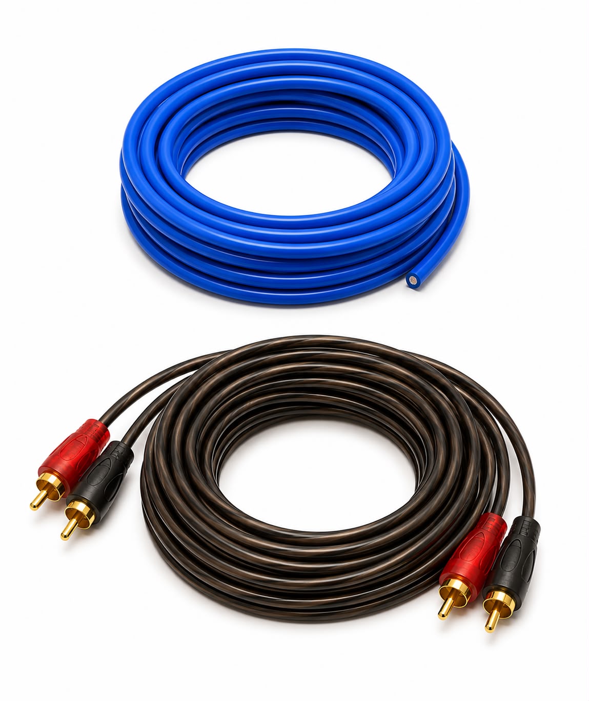 GAMA PROAUDIO 4-GA Amplifier Installation Kit Up to 1800 Watts RMS, Mini-ANL Fuse Holder, Speaker & RCA Cables, CCA Amplifier Wiring Kit, Ultra Flex Wire, Amp Wire Kit, Amp Wiring Kit 4 Gauge - Red